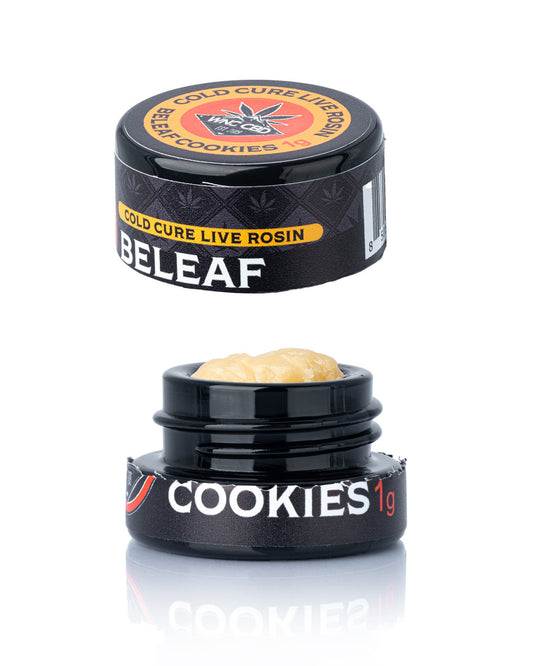 Beleaf Cookies Cold Cure Live Rosin (75.085% THCa)
