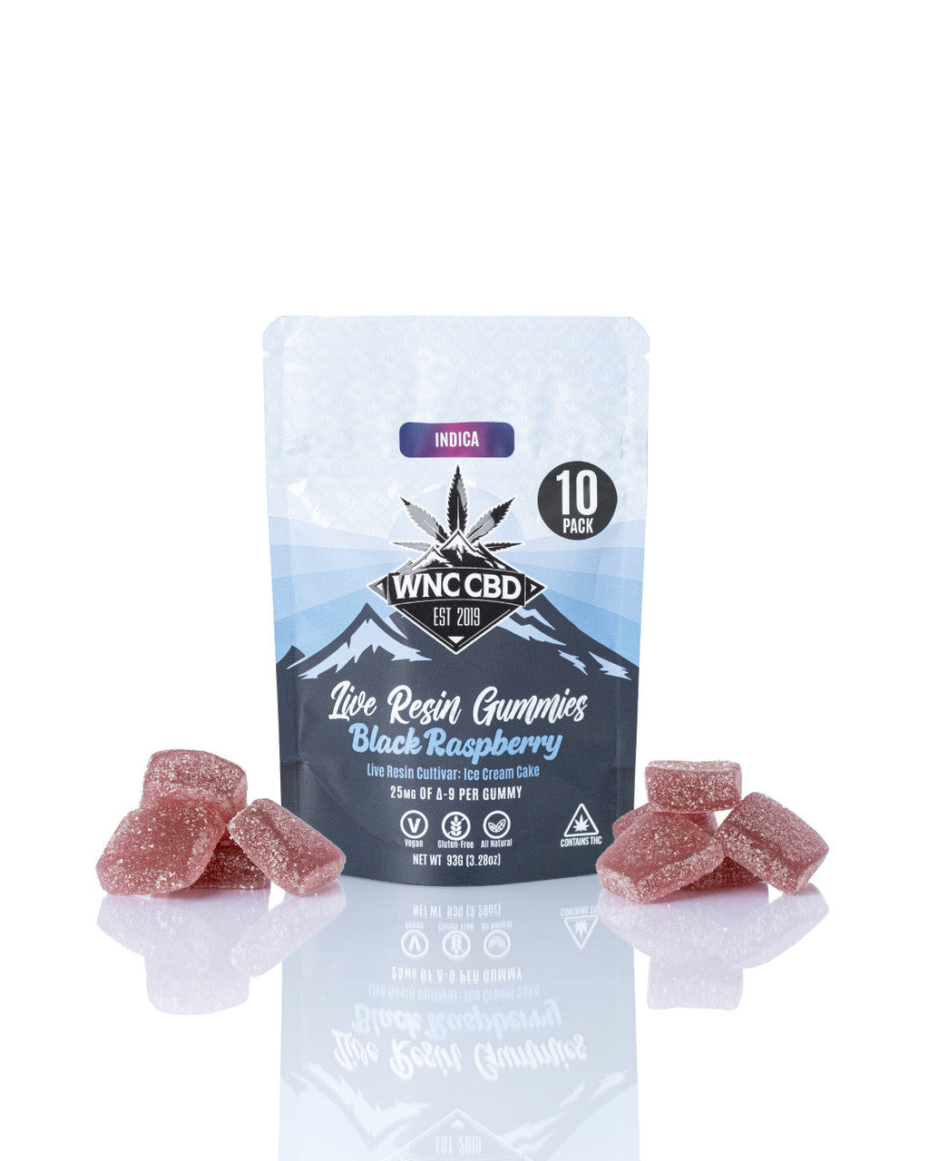 Black Raspberry Live Resin Gummies