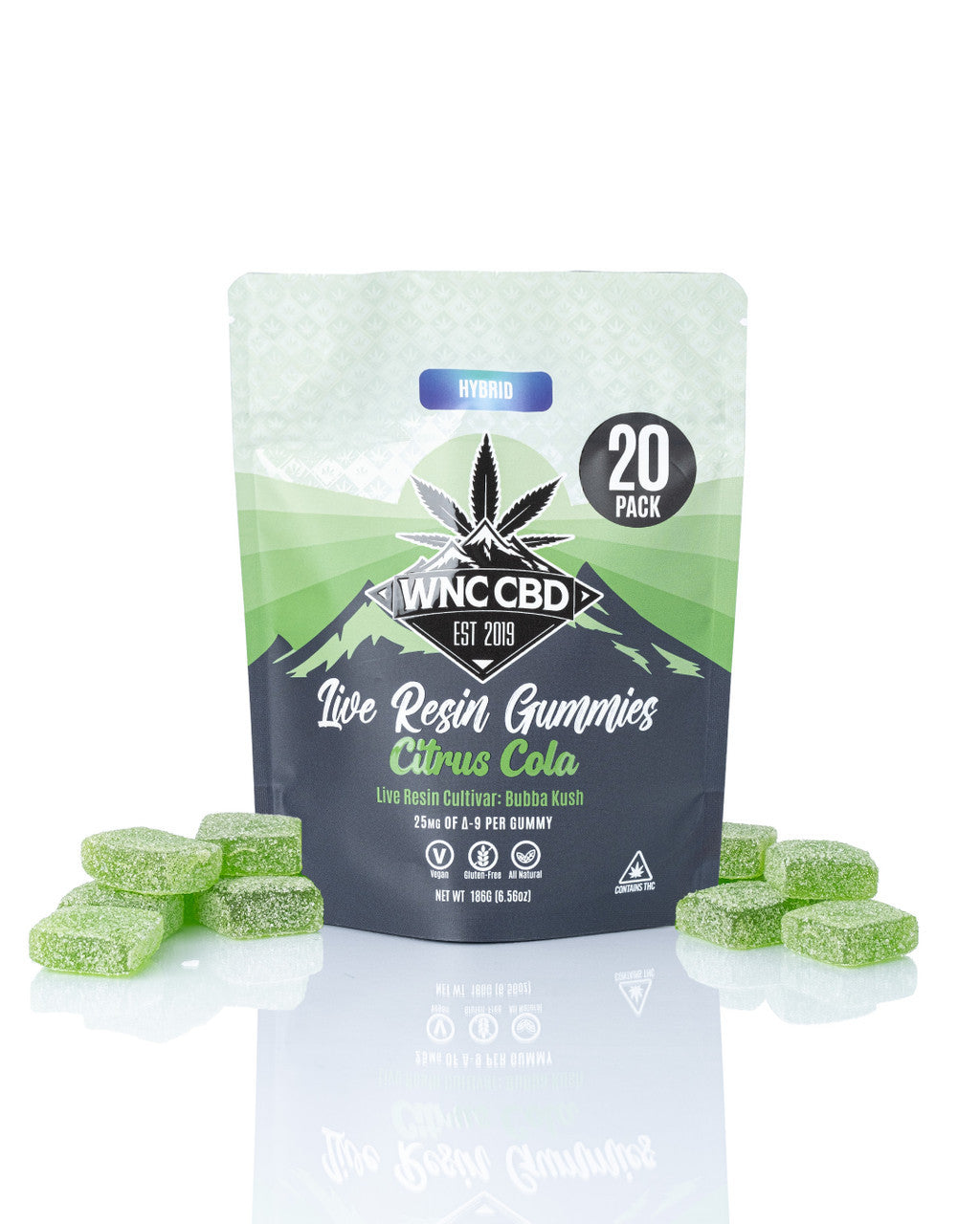 Citrus Cola Live Resin Gummies