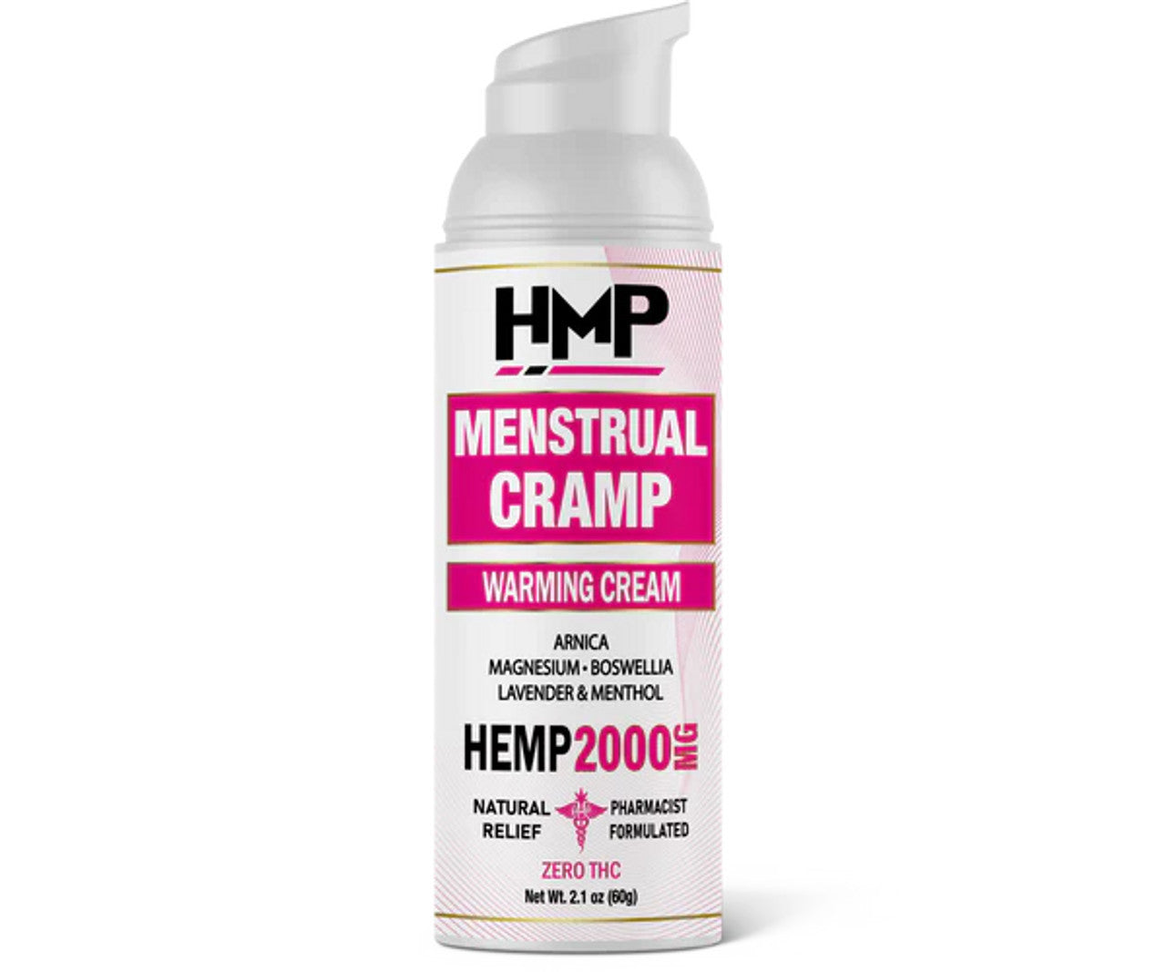HMP Menstrual Cramp Relief Warming Topical 2000mg CBD