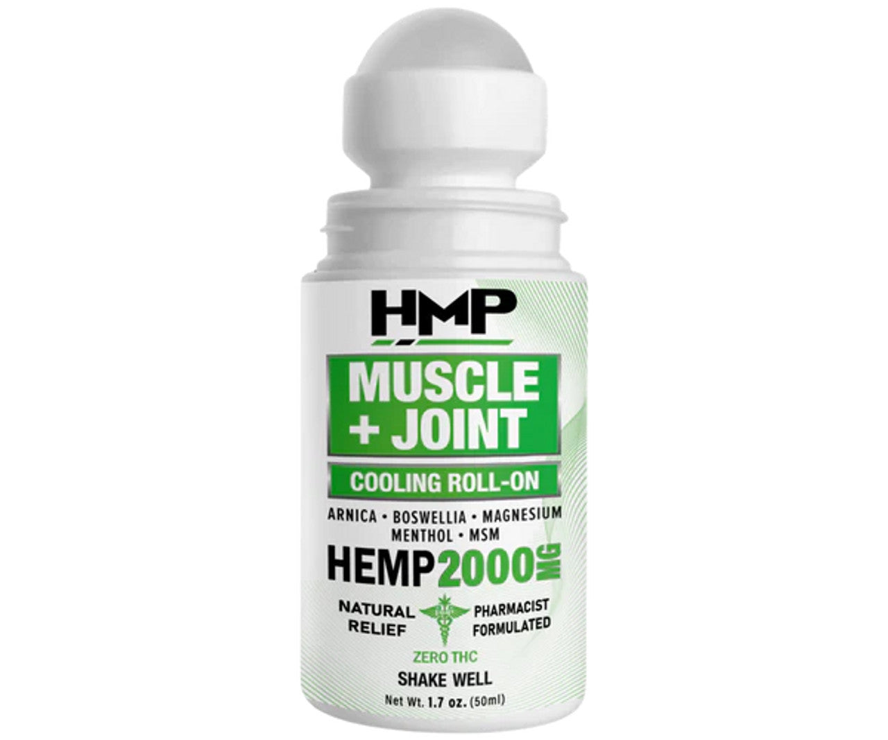 HMP Muscle + Joint Recovery Topical 2000mg CBD