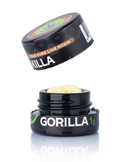 Killa Gorilla Cold Cure Live Rosin (76.853% THCa)