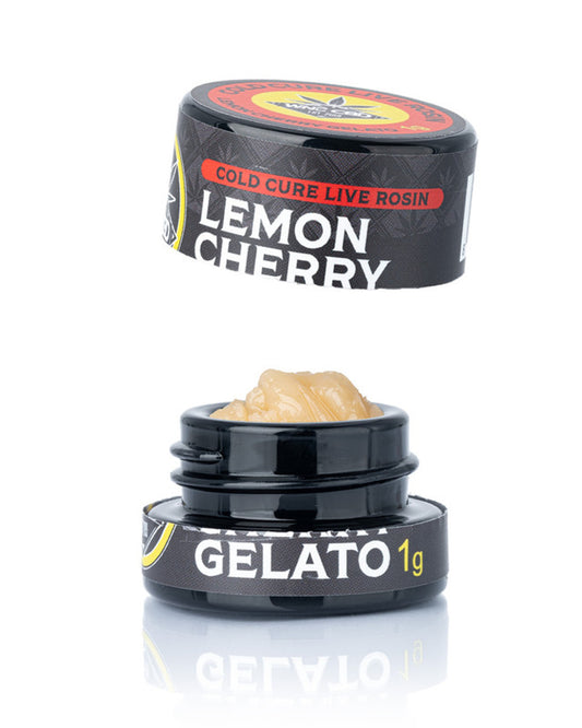 Lemon Cherry Gelato Cold Cure Live Rosin (75.487% THCa)