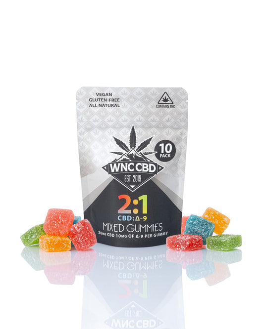 2:1 CBD:Δ9 Gummies