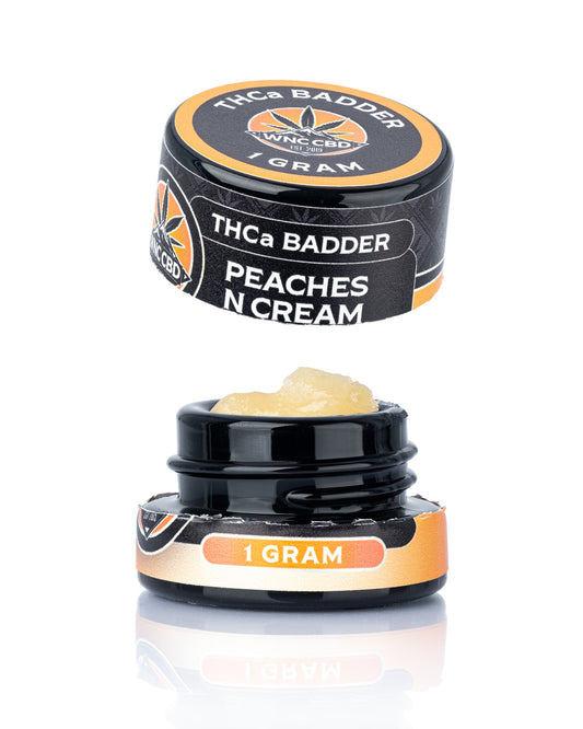 Peaches N Cream Badder (84.400% THCa)