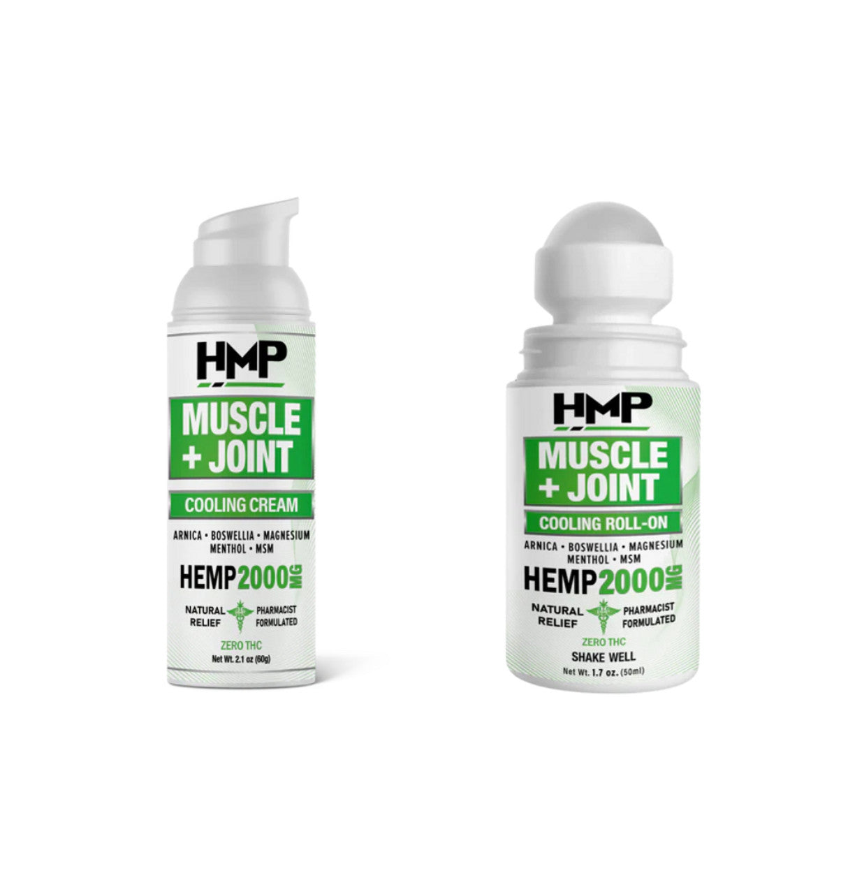 HMP Muscle + Joint Recovery Topical 2000mg CBD
