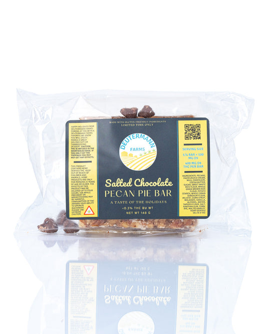 Deutermann Farms Salted Chocolate Pecan Pie Bar