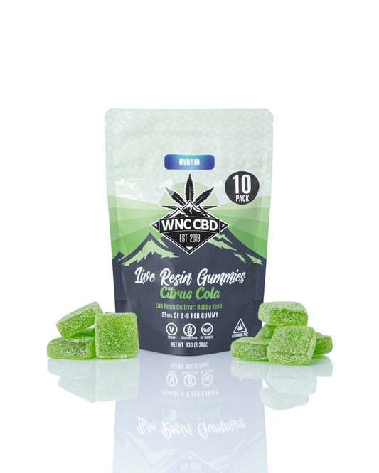 Citrus Cola Live Resin Gummies