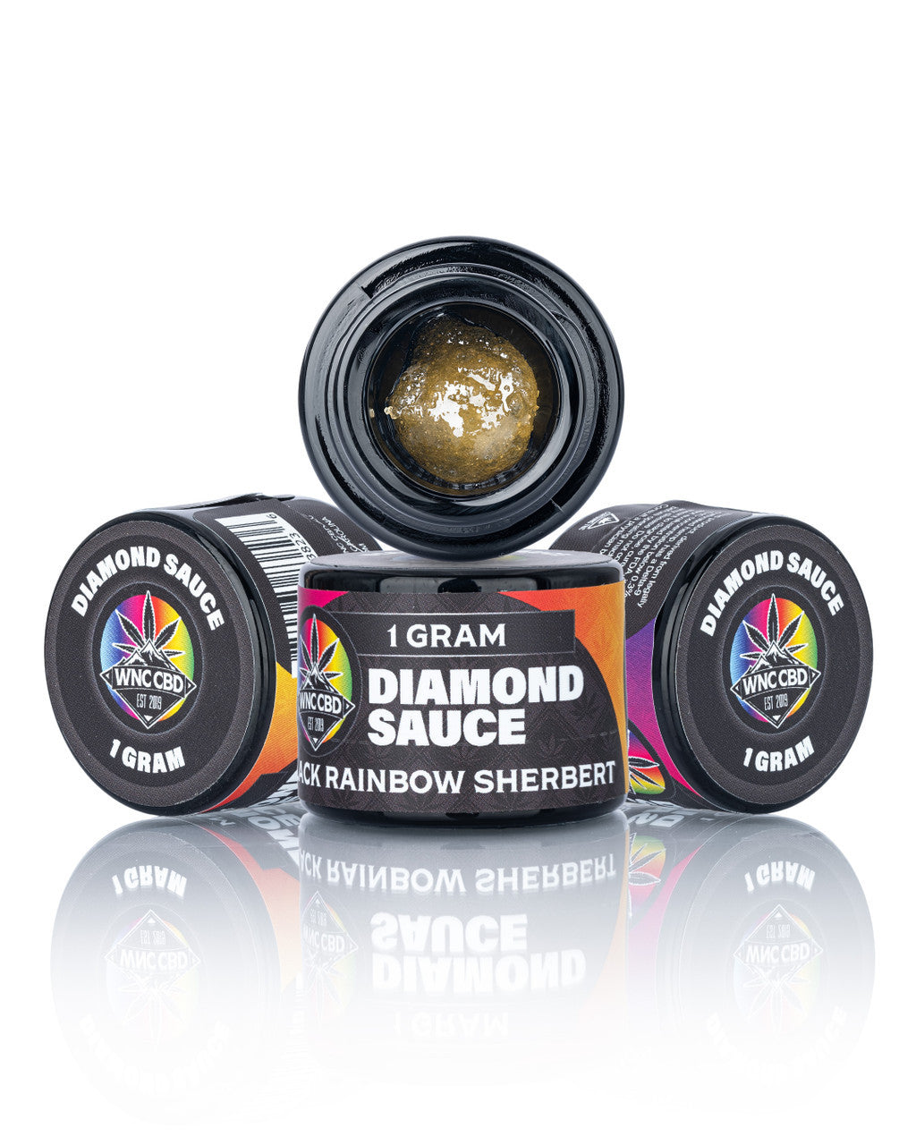 Black Rainbow Sherbet Bubble Hash Diamond Sauce (60.235% THCa)