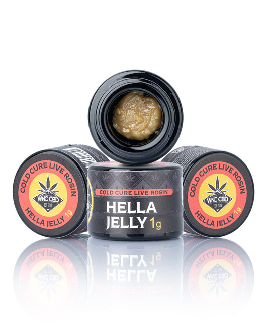 Hella Jelly Cold Cure Live Rosin (75.310% THCa)