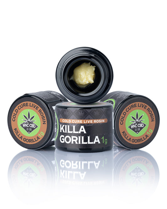 Killa Gorilla Cold Cure Live Rosin (76.853% THCa)