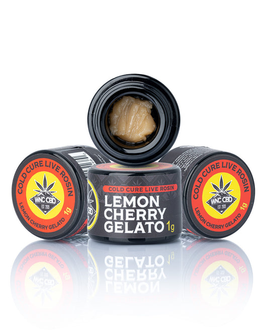 Lemon Cherry Gelato Cold Cure Live Rosin (75.487% THCa)