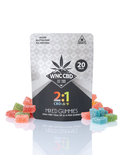 2:1 CBD:Δ9 Gummies