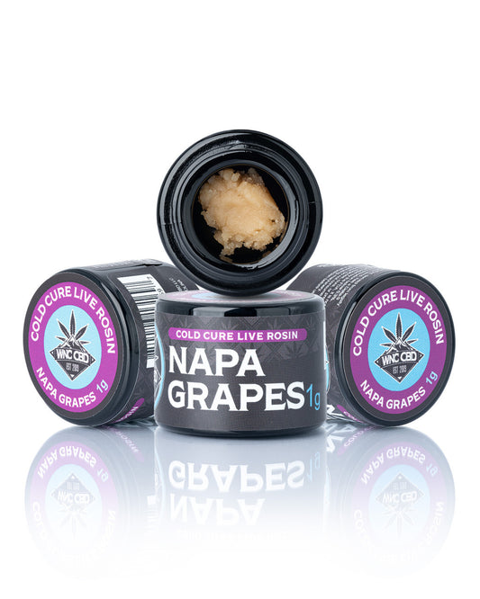 Napa Grapes Cold Cure Live Rosin (77.389% THCa)