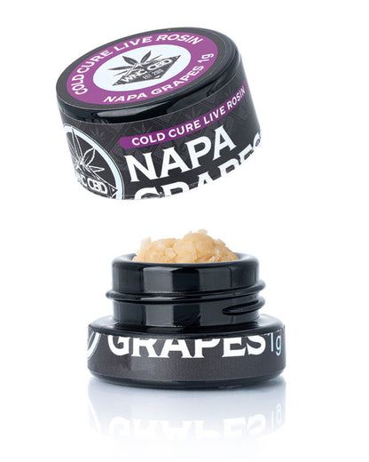 Napa Grapes Cold Cure Live Rosin (77.389% THCa)