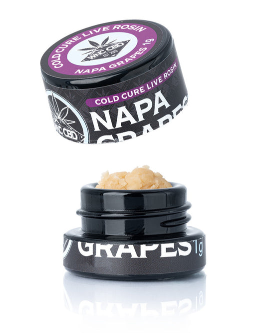 Napa Grapes Cold Cure Live Rosin (77.389% THCa)
