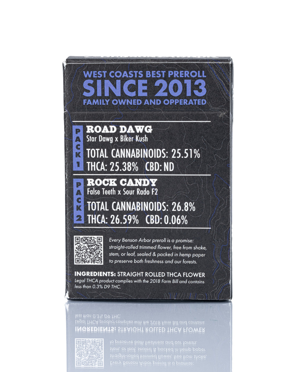Benson Arbor THCa Dual Strain 12-Pack Pre-Rolls
