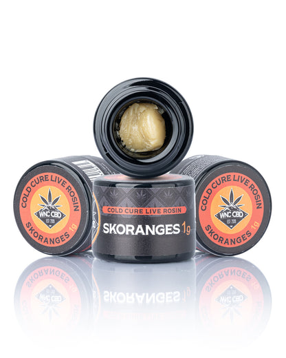 Skoranges Cold Cure Live Rosin (77.860% THCa)
