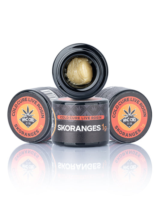 Skoranges Cold Cure Live Rosin (77.860% THCa)
