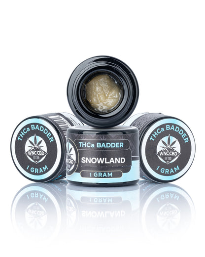 Snowland Badder (77.385% THCa)