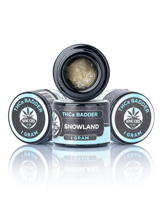 Snowland Badder (77.385% THCa)