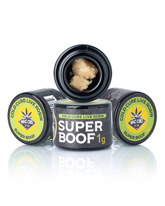 Super Boof Cold Cure Live Rosin (75.549% THCa)
