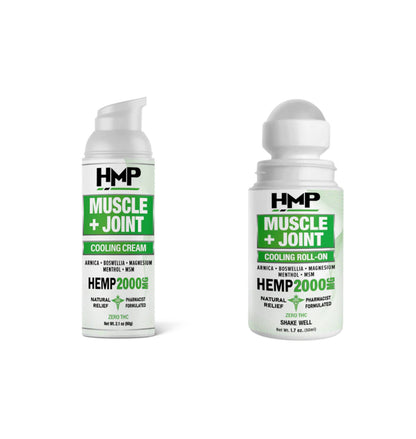 HMP Muscle + Joint Recovery Topical 2000mg CBD