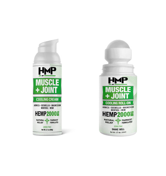 HMP Muscle + Joint Recovery Topical 2000mg CBD