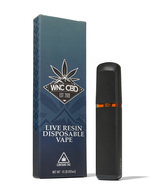 THCa Live Resin Disposable Cartridge 1g