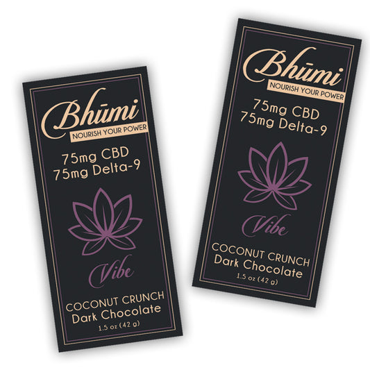 Bhumi Coconut Crunch Dark Chocolate
