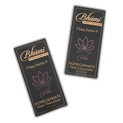 Bhumi Peppermint White Chocolate Bar + Caffeine